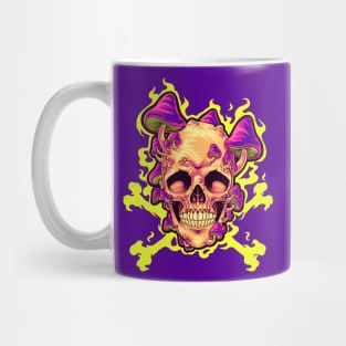 Smoking Skull Cool Mug